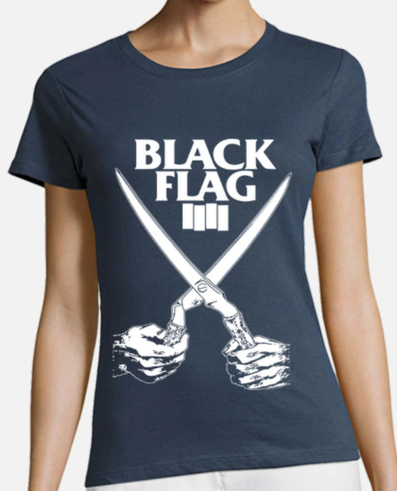 Black Flag - Camiseta Chica / Girl T-Shirt