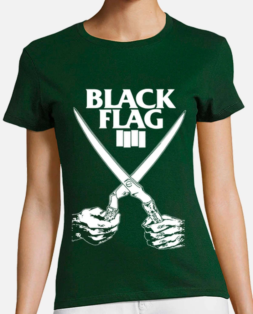 Black Flag - Camiseta Chica / Girl T-Shirt