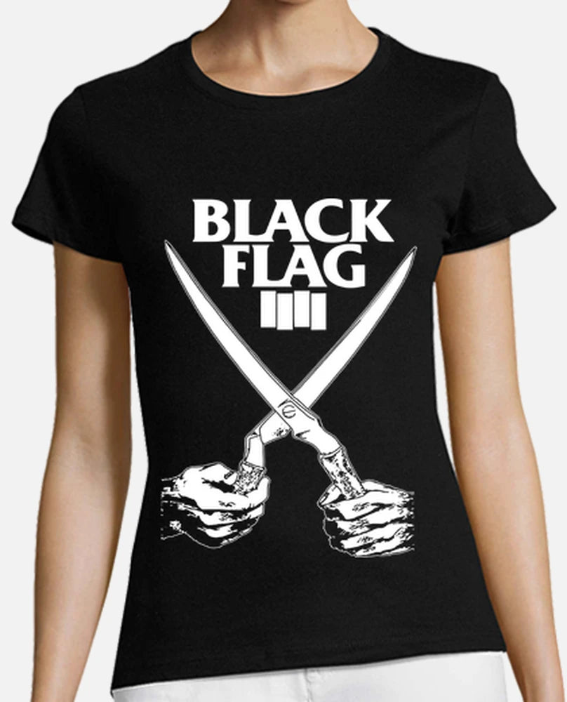 Black Flag - Camiseta Chica / Girl T-Shirt