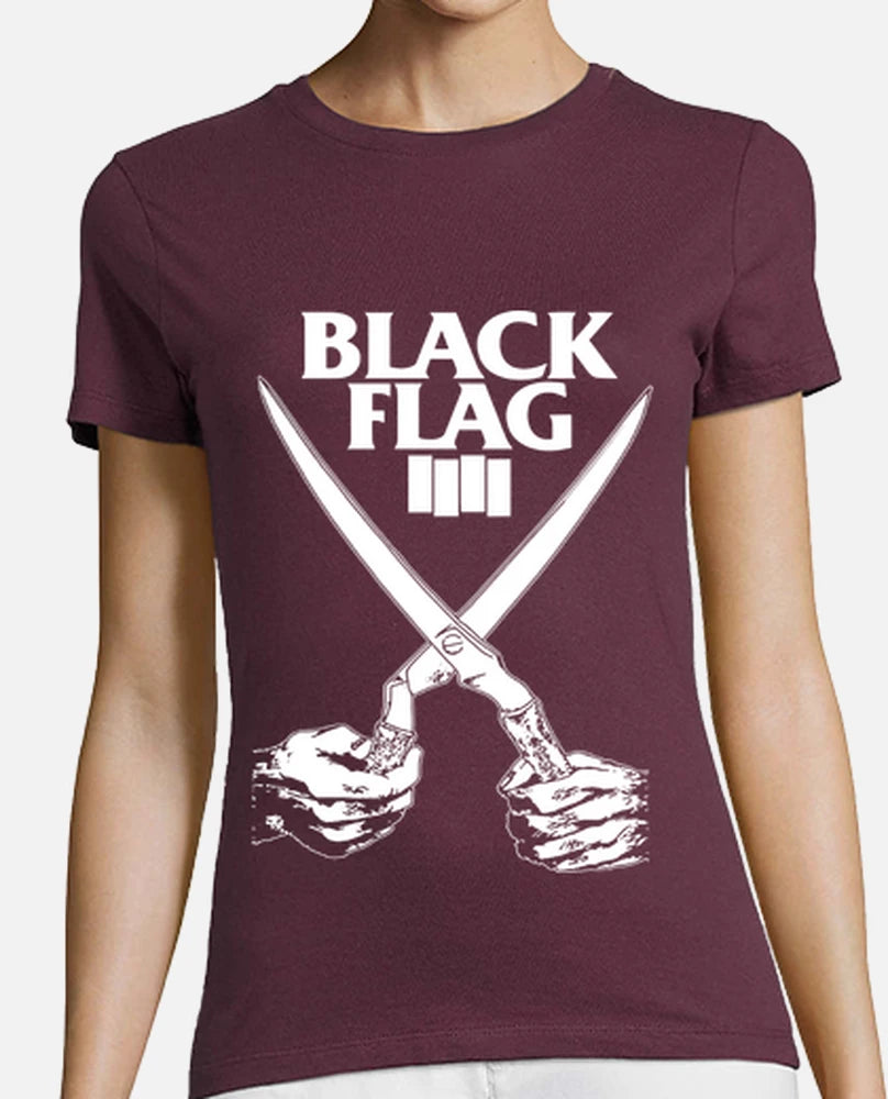Black Flag - Camiseta Chica / Girl T-Shirt
