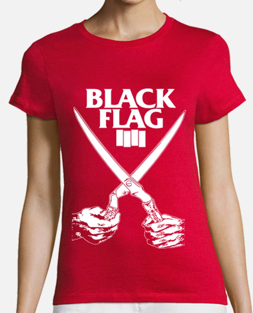 Black Flag - Camiseta Chica / Girl T-Shirt