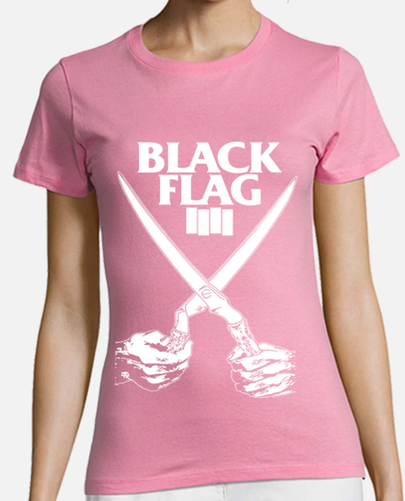 Black Flag - Camiseta Chica / Girl T-Shirt