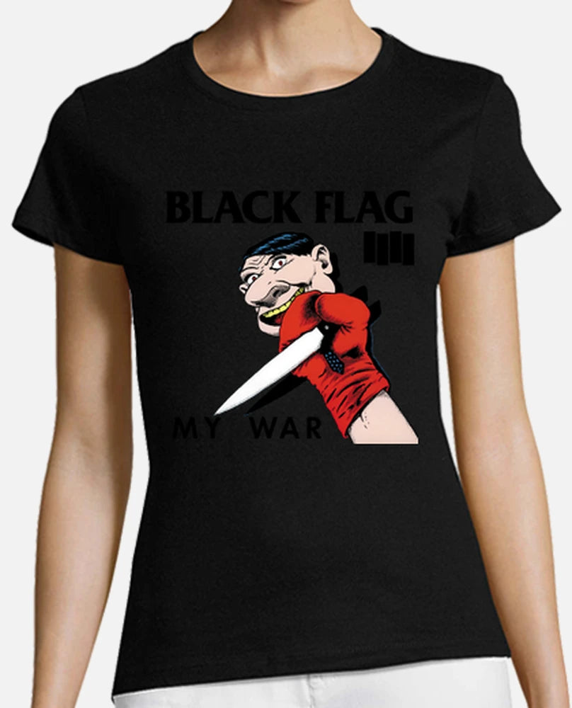 Black Flag - Camiseta Chica / Girl T-Shirt
