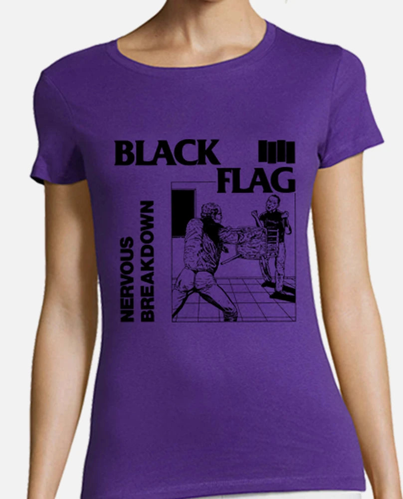 Black Flag - Camiseta Chica / Girl T-Shirt