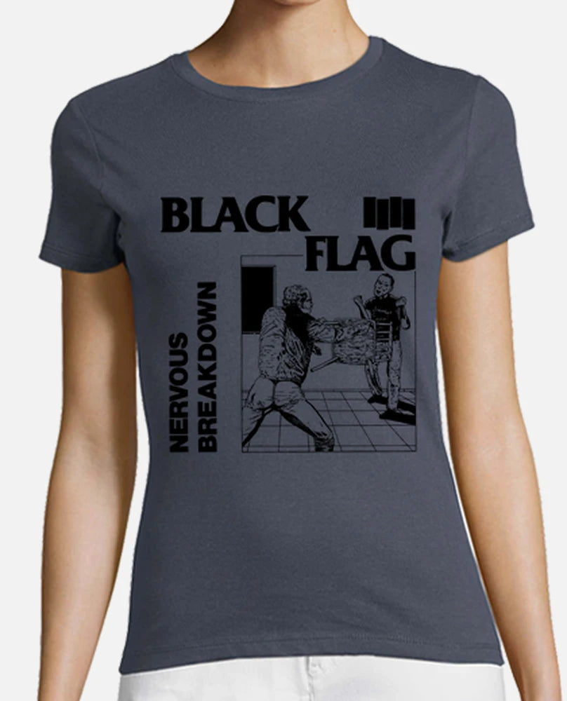 Black Flag - Camiseta Chica / Girl T-Shirt