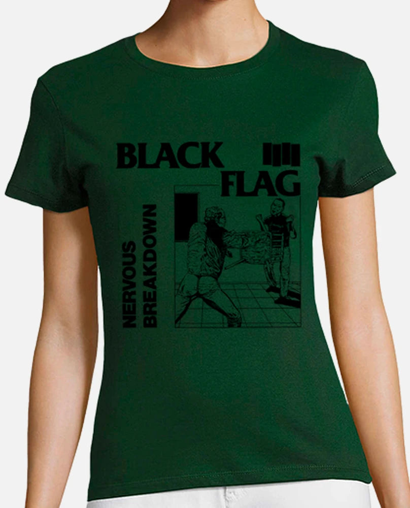 Black Flag - Camiseta Chica / Girl T-Shirt