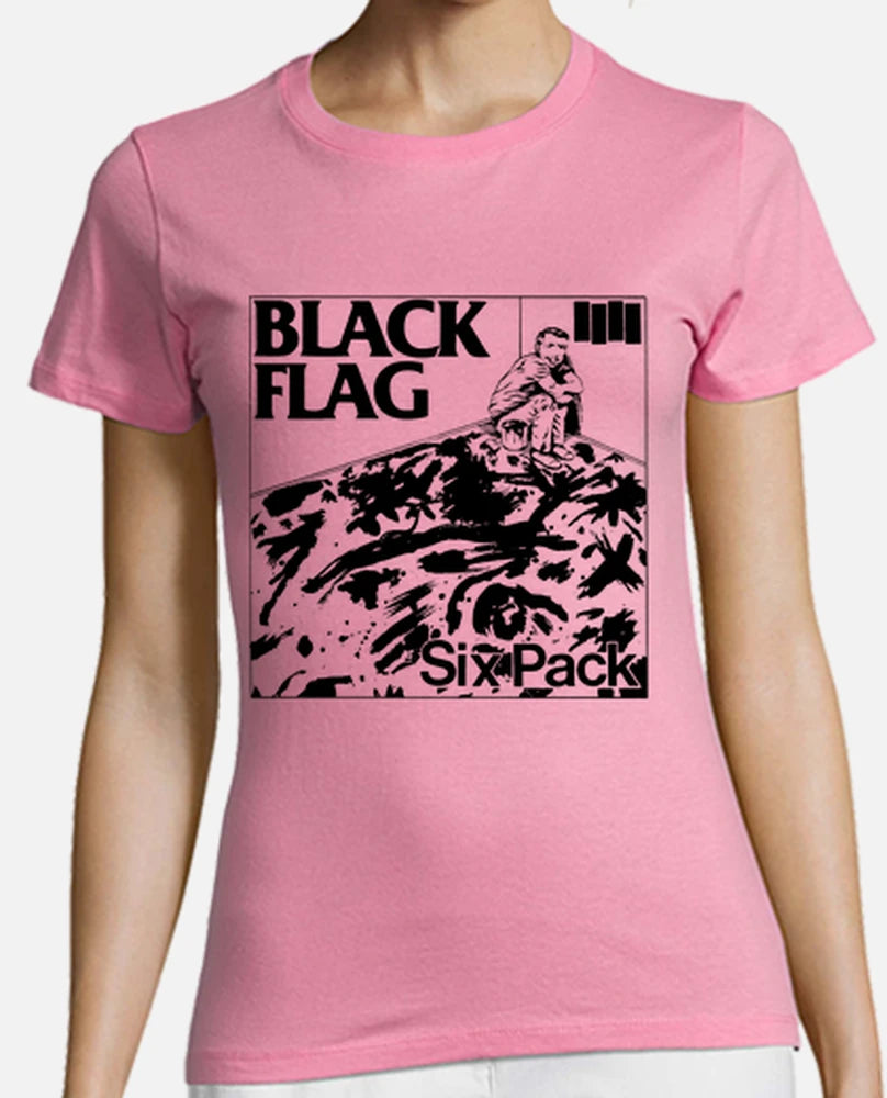 Black Flag - Camiseta Chica / Girl T-Shirt