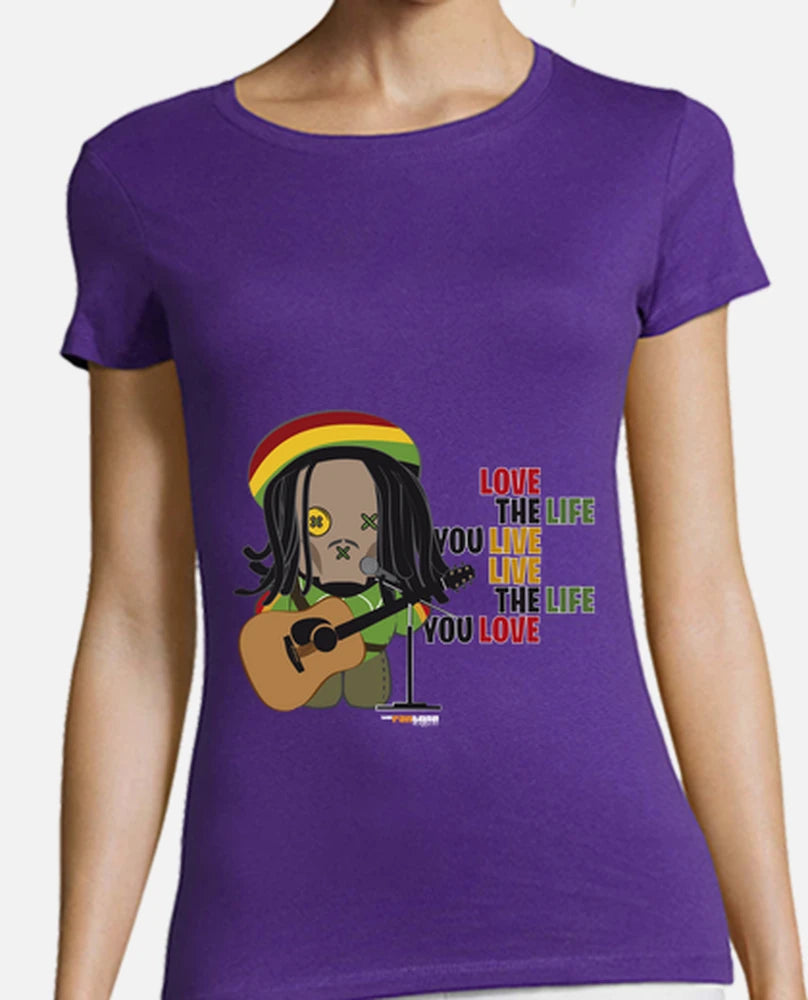 Bob Marley - Camiseta Chica / Girl T-Shirt