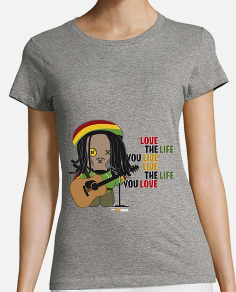 Bob Marley - Camiseta Chica / Girl T-Shirt