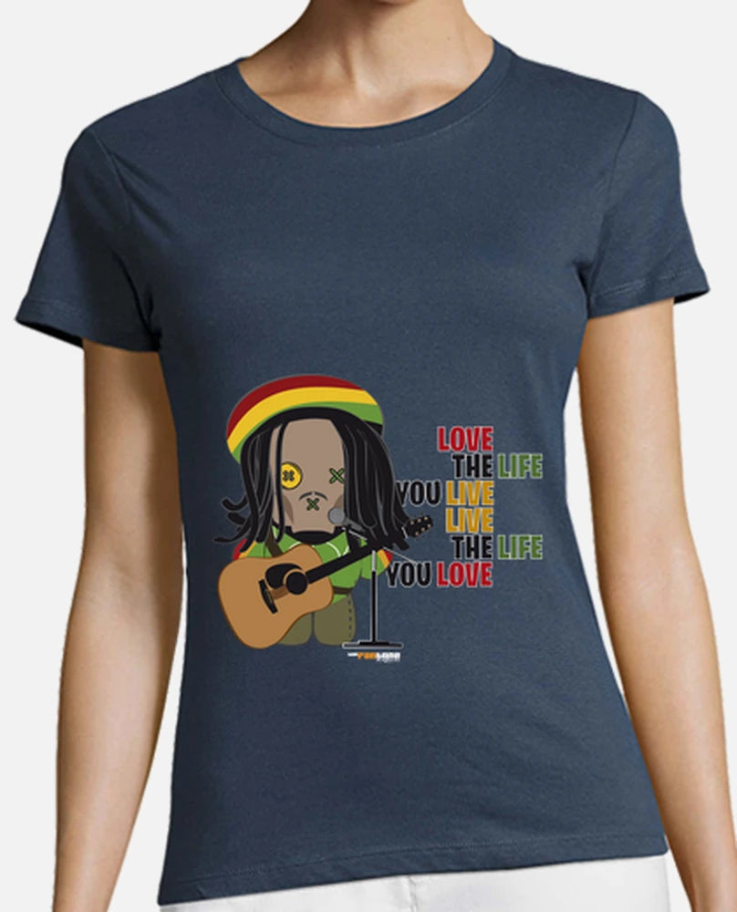 Bob Marley - Camiseta Chica / Girl T-Shirt