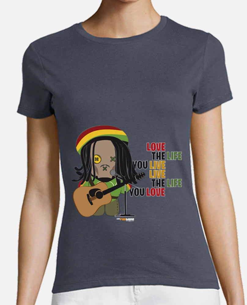 Bob Marley - Camiseta Chica / Girl T-Shirt