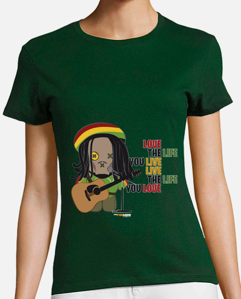 Bob Marley - Camiseta Chica / Girl T-Shirt
