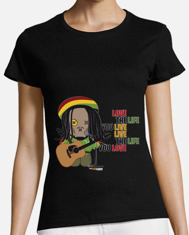 Bob Marley - Camiseta Chica / Girl T-Shirt