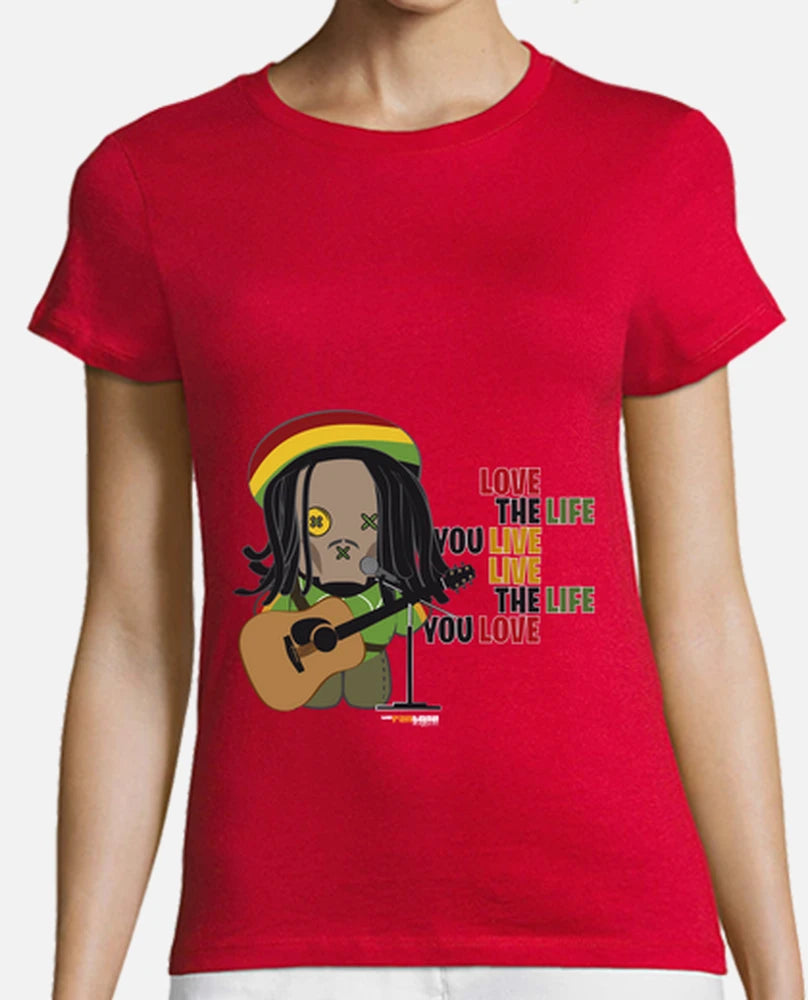 Bob Marley - Camiseta Chica / Girl T-Shirt