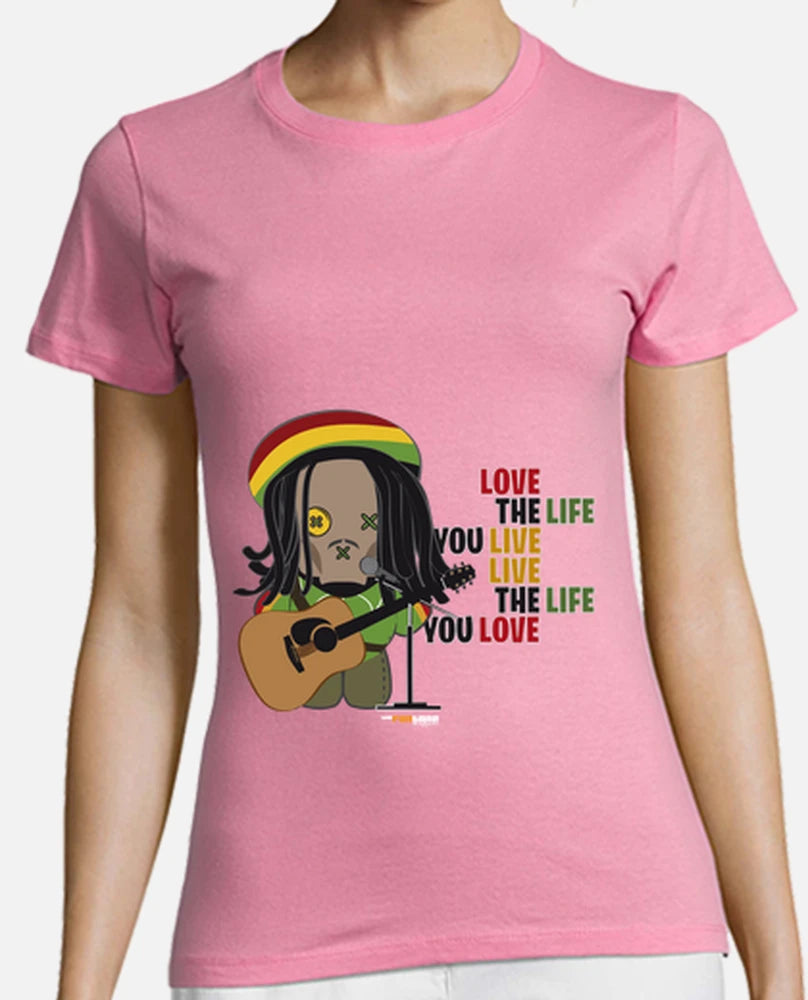 Bob Marley - Camiseta Chica / Girl T-Shirt