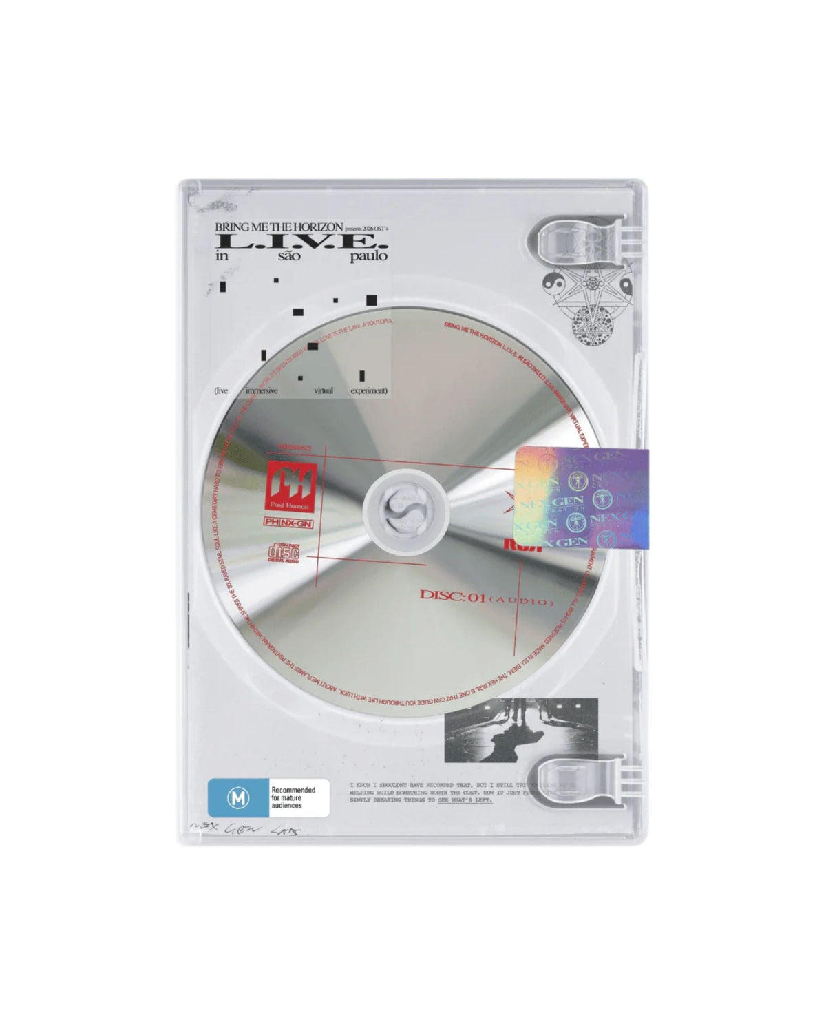 Bring Me The Horizon - L.I.V.E. in Sao Paulo (Live Inmersive Virtual Experiment - 2xCD + DVD