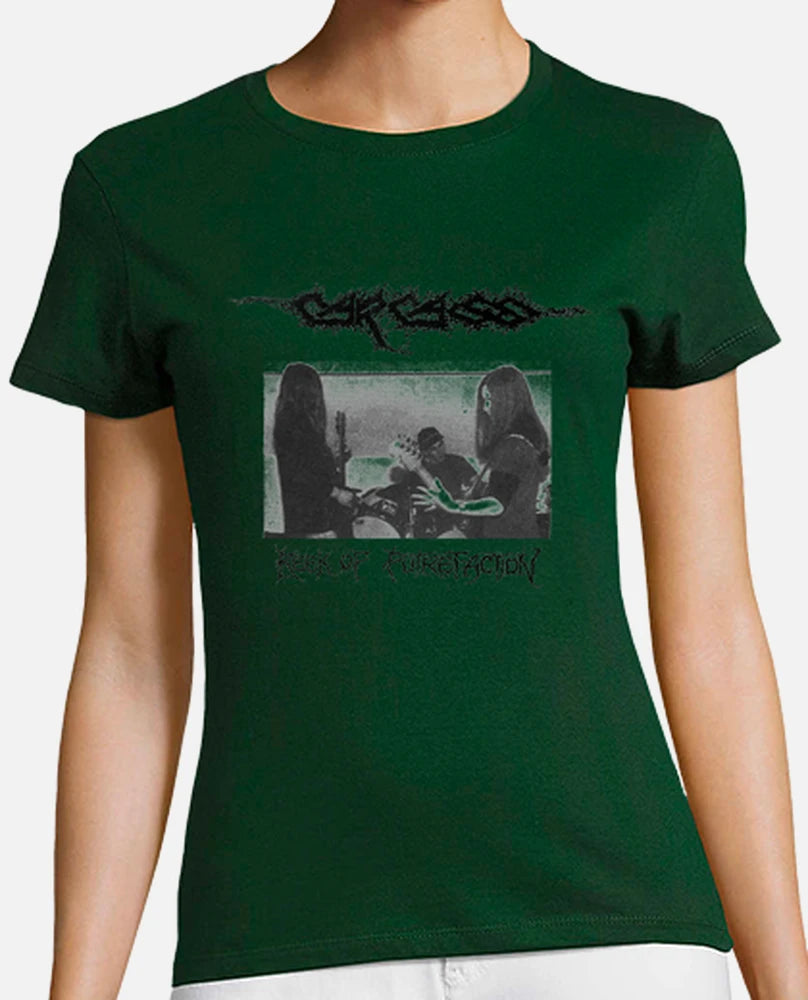 Carcass - Camiseta Chica / Girl T-Shirt