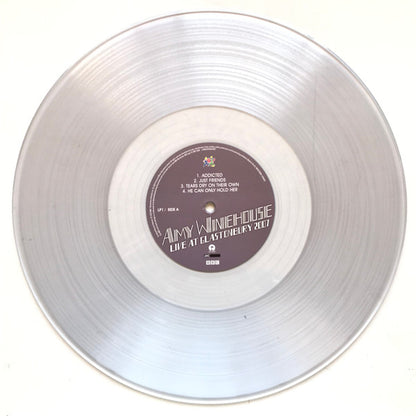 Amy Winehouse – Live At Glastonbury 2007 - 2xLP - 180g - Clear - 2022 - UMC – 4555684, Island Records – 4555684, UMC – 00602445556847, Island Records – 00602445556847