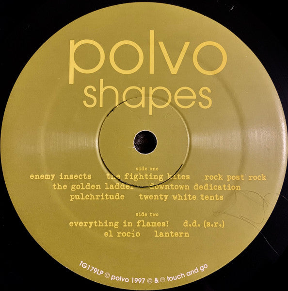 Polvo – Shapes - LP - 2008 - Touch And Go – TG179LP