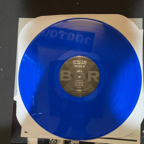 Scream - This Side Up (LP, Album, RE, Azul / Blue)