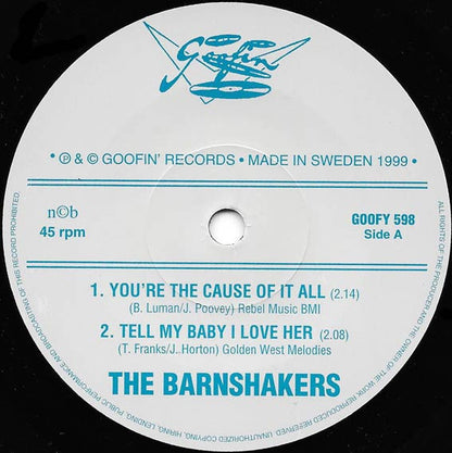 Marti Brom With The Barnshakers – Maybe I Do - 7" - 1999 - Goofin' Records – GOOFY 598 - Like New / Like New (M- / M-)