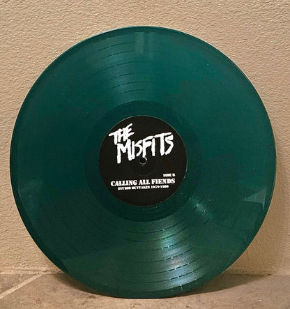 The Misfits - Calling All Fiends (Studio Outtakes 1979-1980) (LP, Unofficial, Green)