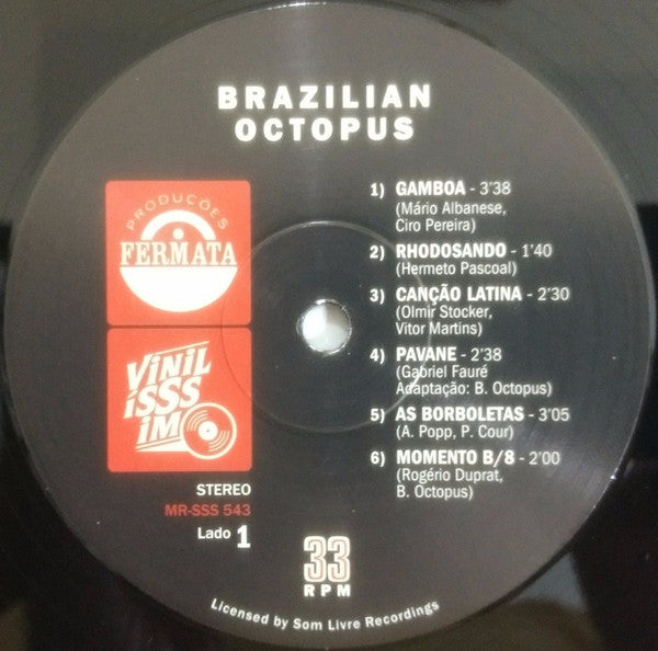Brazilian Octopus – Brazilian Octopus - LP - 180 gr. - 2017 - ViNiLiSSSiMO – MR-SSS 543 - NEW / SEALED - NEW / SEALED.