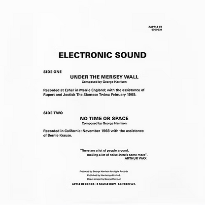 GEORGE HARRISON LP Electronic Sound