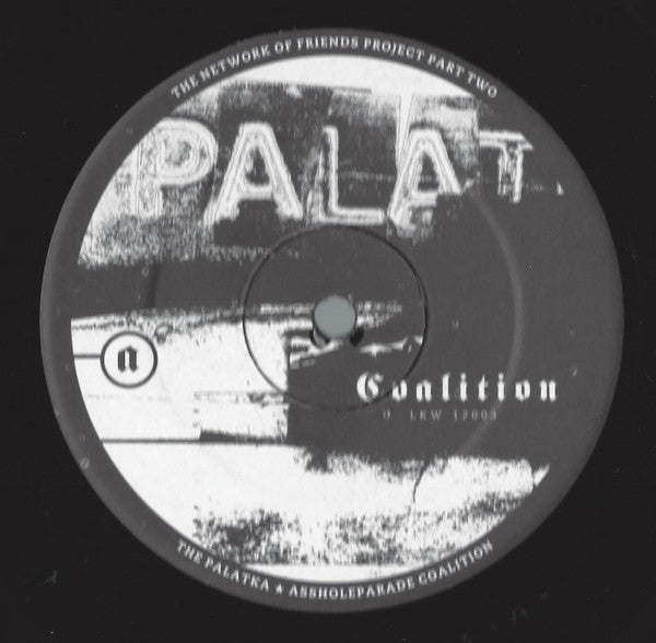 Palatka / Assholeparade – Palatka / Assholeparade - LP - With Insert - 1997 - Coalition Records – LKW 12003 - Muy Buen Estado / Very Good Condition (VG++ / VG++)
