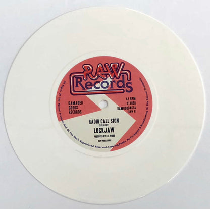 Lockjaw - Radio Call Sign b/w The Young Ones (7", Single, RE, Blanco / White)