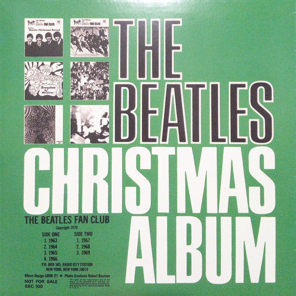 The Beatles – Christmas Album - LP - Green - Unofficial - Very Good Condition (VG+ / M-)