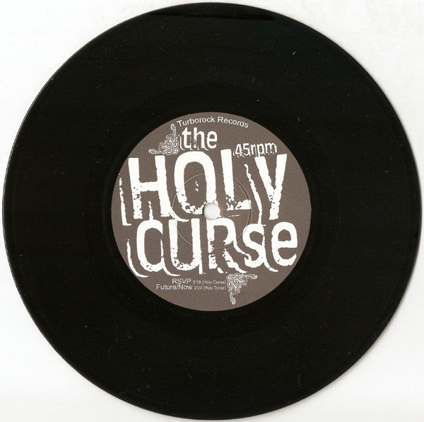 The Holy Curse / Johnny Casino's Easy Action – The Holy Curse / Johnny Casino's Easy Action - 7" - 2006 - Turborock Records – TURBO 003 - Vinilo Como Nuevo / Portada Como Nueva (M-/M-)
