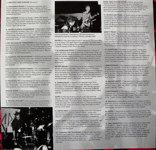 Riistetyt – As A Prisoner Of State - LP - 2005 - Höhnie Records – HÖ 64, Propaganda Records – HÖ 64 - USED (M / VG+)