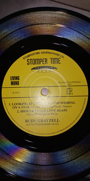 Rudy "Tutti" Grayzell – Sings 'Duck Tail' And Other Hits - 7" - 1997 - Stomper Time Records – STEP 2 - Like New (M-/M-)