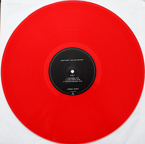 Kraftwerk – The Man•Machine - LP - Red Translucent - 180 gr. -	Kling Klang – 50999 9 66022 1 8, Parlophone – 50999 9 66022 1 8 - NUEVO / PRECINTADO - NEW / SEALED.