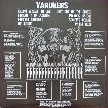 Varukers / Sick On The Bus - Killing Ourselves To Live / Music For Losers (LP, Album, Gris / Grey)