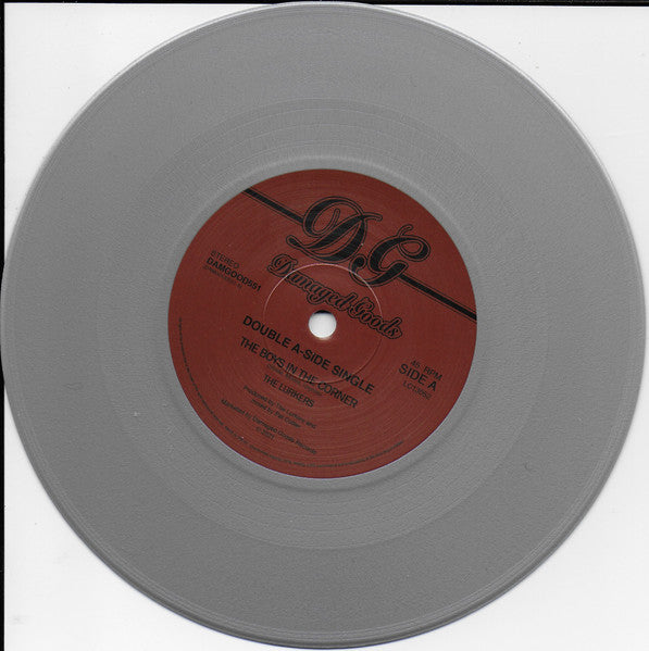 The Lurkers - The Boys In The Corner c/w We Close The Door (7", Single, Ltd, Silver)