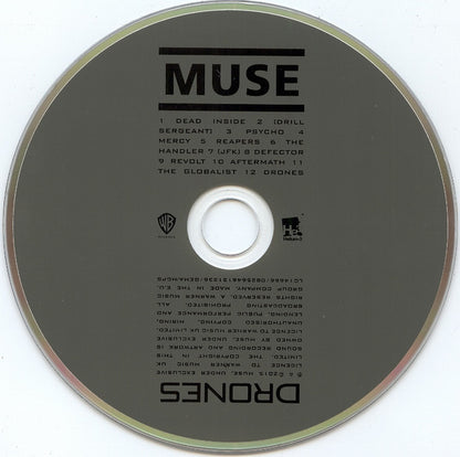 Muse – Drones - CD+DVD - Digipak - CD y DVD Muy Buen Estado / Portada Como Nueva (VG+/M-)