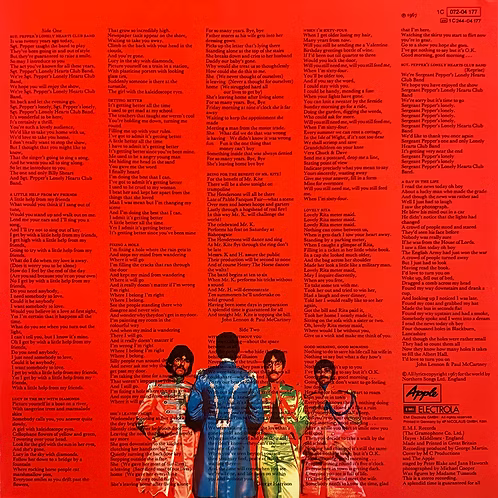 BEATLES LP Sgt. Pepper's Lonely Hearts Club Band (Gatefold)