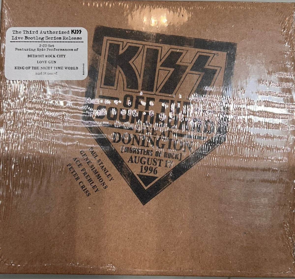 KISS - Off The Soundboard Live At Donington (Monsters Of Rock) August 17, 1996 - 2xCD