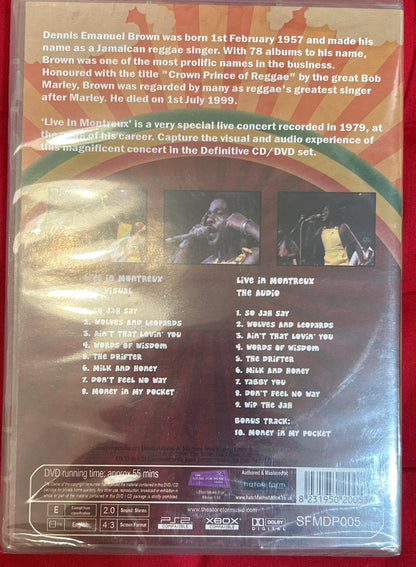 Dennis Brown - Live At Montreux - CD + DVD