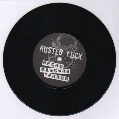 Bathtub Shitter – Angels Save Us - 7" - 2002 - Necro Obscure Terror – N.O.T.001