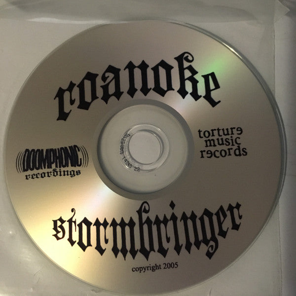 Roanoke – Stormbringer - CDr - Very Good Condition (VG+ / M-)