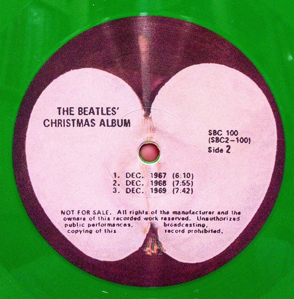 The Beatles – Christmas Album - LP - Green - Unofficial - Very Good Condition (VG+ / M-)