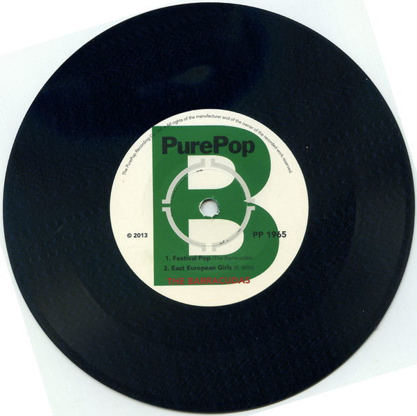 Barracudas – God Bless The 45 - 7" - 2013 - Pure Pop Recordings – PP 1965 - Vinilo Como Nuevo / Portada Como Nueva (M-/M-).