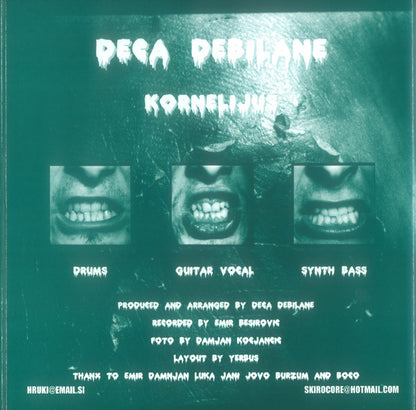 Seven Minutes Of Nausea / Deca Debilane – Seven Minutes Of Nausea / Deca Debilane - 7" - 2002 - Abnormal Beer Terrorism Records - Vinyl Like New / Cover Like New (M-/M-)