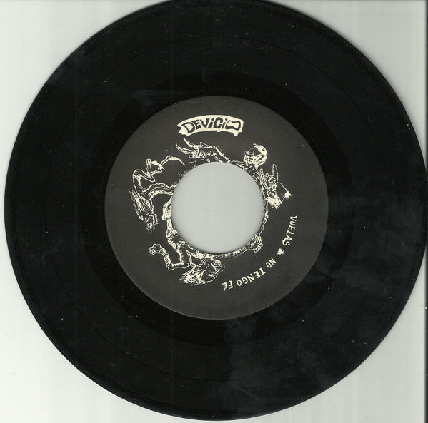 Devicio – Borracho - 7" - 1995 - El Mas Alla Records – PROM-050 - Vinyl Very Good Plus / Sleeve Very Good Plus (VG+/VG+).