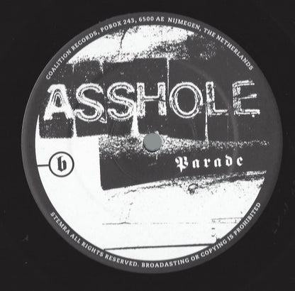 Palatka / Assholeparade – Palatka / Assholeparade - LP - With Insert - 1997 - Coalition Records – LKW 12003 - Muy Buen Estado / Very Good Condition (VG++ / VG++)