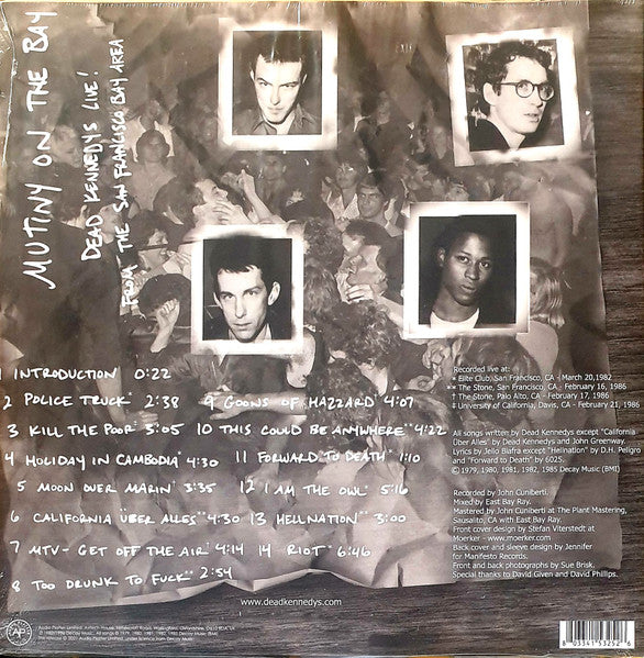 Dead Kennedys - Mutiny On The Bay - 2xLP