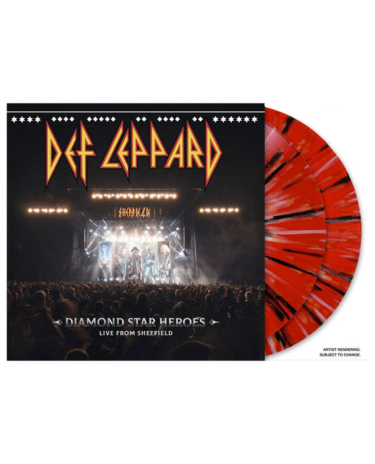 Def Leppard - Diamond Star Heroes Live From Sheffield - LP - Color